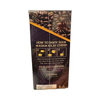 Amazon.com: Madam kilay Slimming-K Coffee Fat Burner + 膠原